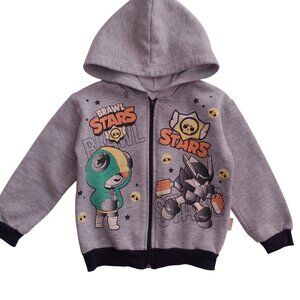 Brawl Stars Lightweight Zip-Up Hoodie